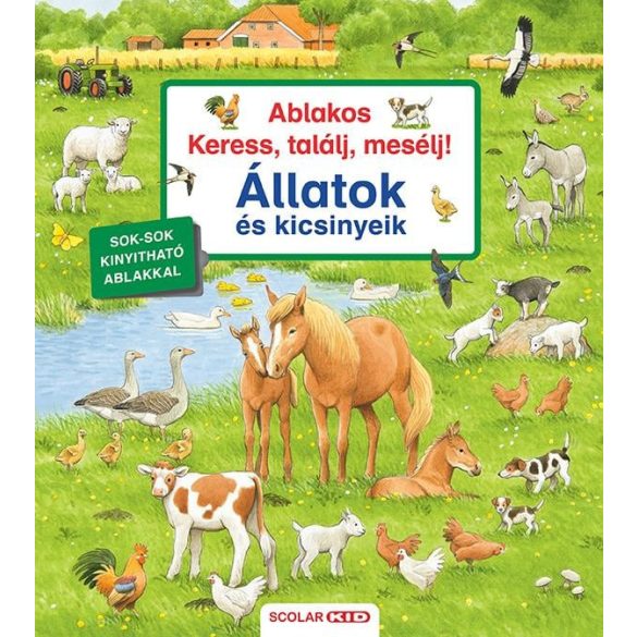 Ablakos Keress, találj, mesélj! - Állatok és kicsinyeik