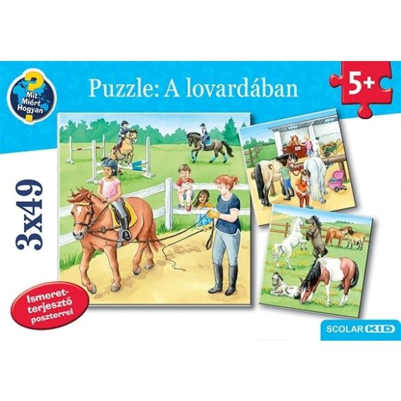 Puzzle: A lovardában