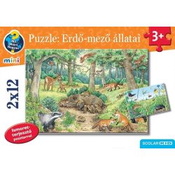 Puzzle: Erdő-mező állatai