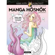 Manga hősnők - Színezőkönyv