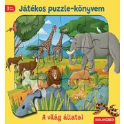 Játékos puzzle-könyvem - A világ állatai