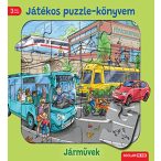 Játékos puzzle-könyvem: Járművek