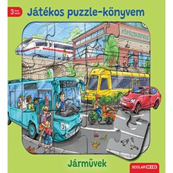 Játékos puzzle-könyvem: Járművek