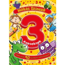 Mókás színező 3 éveseknek