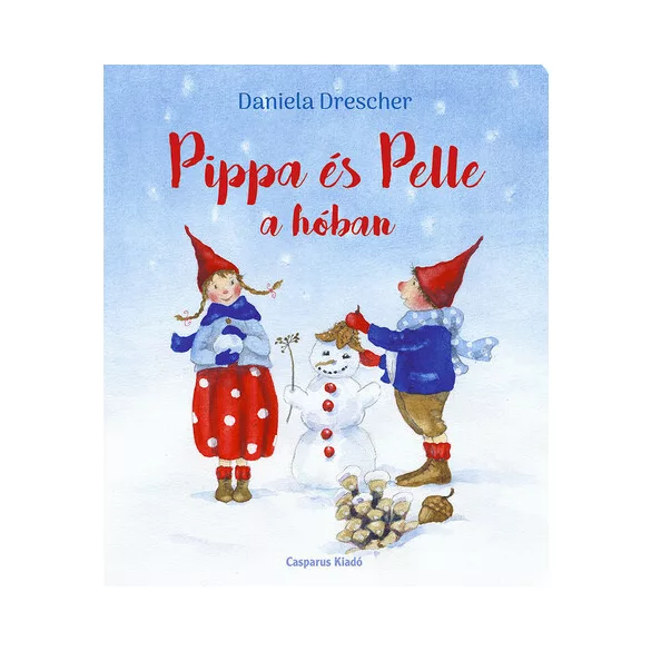 Pippa és Pelle a hóban