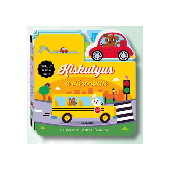 Kiskutyus a városban