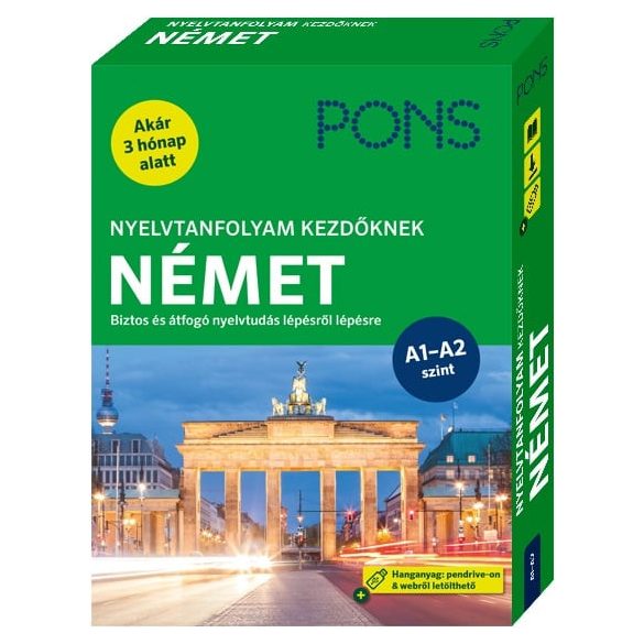 PONS Nyelvtanfolyam kezdőknek - Német