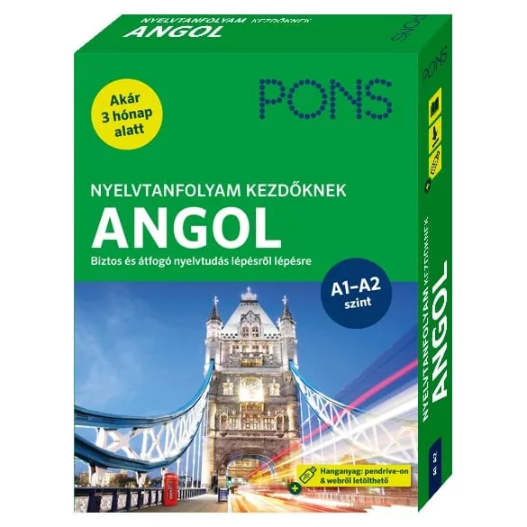 PONS Nyelvtanfolyam kezdőknek - Angol