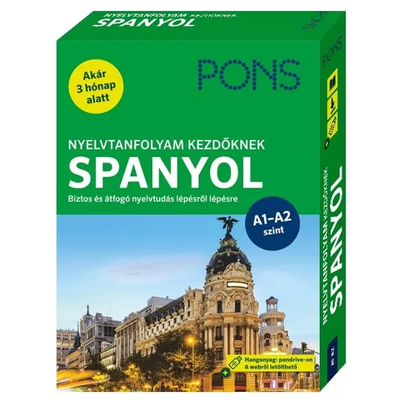 PONS Nyelvtanfolyam kezdőknek - Spanyol