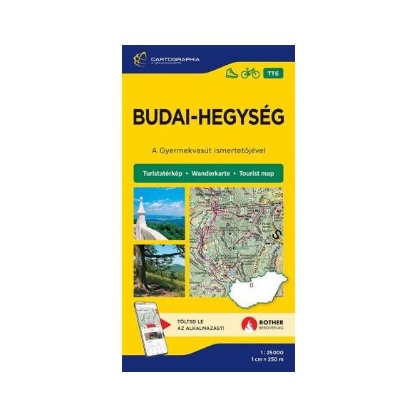 Budai-hegység turistatérkép [TT6]