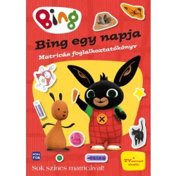 Bing - Bing egy napja - Matricás foglalkoztatókönyv