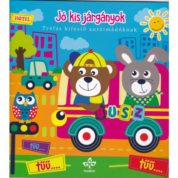 Jó kis járgányok – Tréfás kifestő autóimádóknak