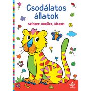 Csodálatos állatok – Színezz, betűzz, játssz!