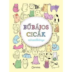 Bűbájos cicák - Színezőkönyv