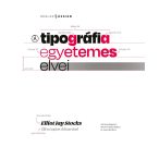 A tipográfia egyetemes elvei