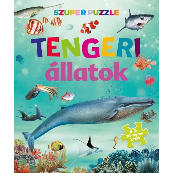 Szuper puzzle - Tengeri állatok