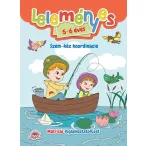   Leleményes 5-6 éves: Szem-kéz koordináció - Matricás foglalkoztatófüzet