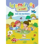   Leleményes 6-7 éves: Szem-kéz koordináció - Matricás foglalkoztatófüzet