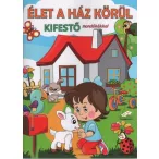 Élet a ház körül - Kifestő mondókákkal