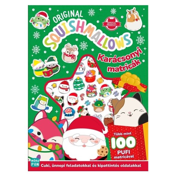 Squishmallows - Karácsonyi matricák