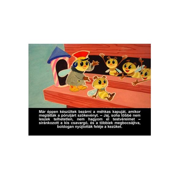 A telhetetlen méhecske - Diafilm