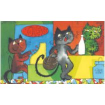 Pincérfrakk utcai cicák - Diafilm