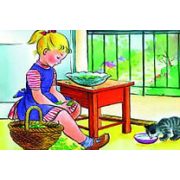 Zsuzsi segít anyukának - Diafilm