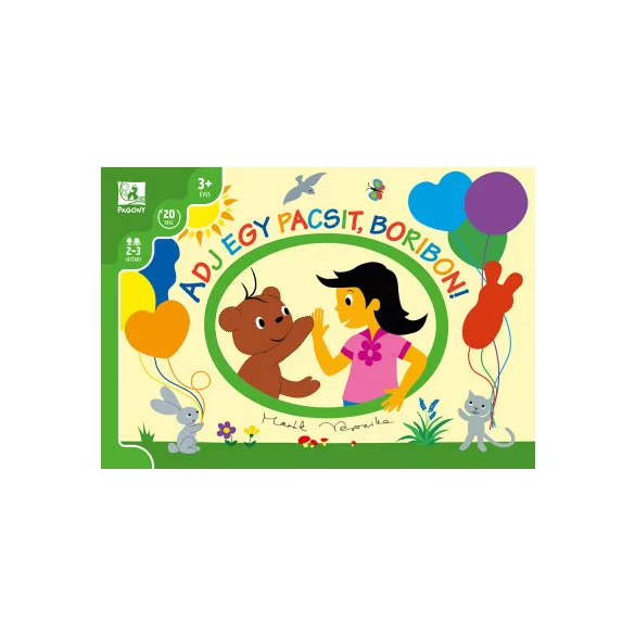 Adj egy pacsit, Boribon! - Társasjáték