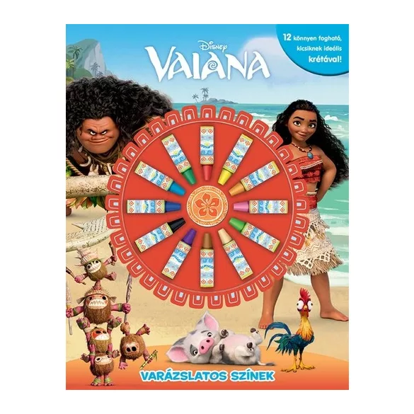 Varázslatos színek: Vaiana