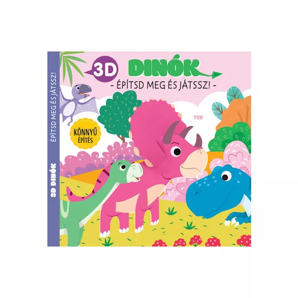 3D Dínók - Építsd meg és játssz!