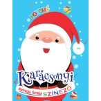 Karácsonyi matricás színező