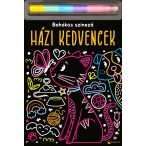 Házi kedvencek - Bohókás színező