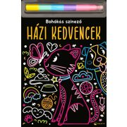 Házi kedvencek - Bohókás színező