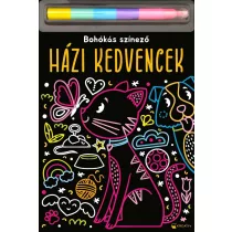 Házi kedvencek - Bohókás színező