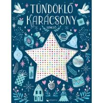 Tündöklő karácsony - színező