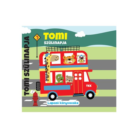 Tomi szülinapja - Lapozó könyvecske