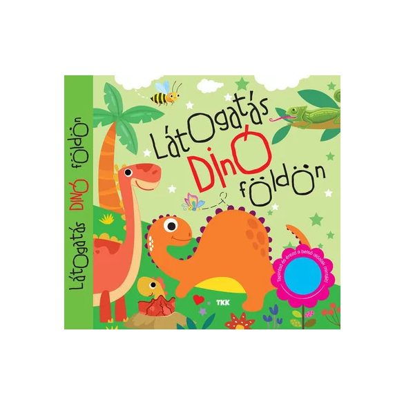 Látogatás dínóföldön - Tapintsd és érezd a belső oldalak mintáit!