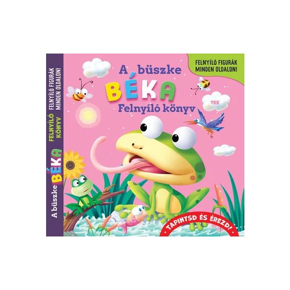 A büszke béka - felnyíló könyv