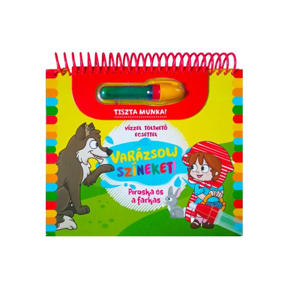 Varázsolj színeket! - Piroska és a farkas