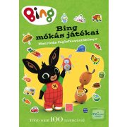 Bing mókás játékai  - Matricás foglalkoztató