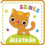 Színes állatkák - szivacskönyv