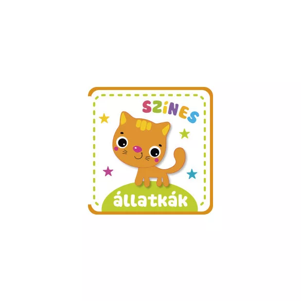 Színes állatkák - szivacskönyv