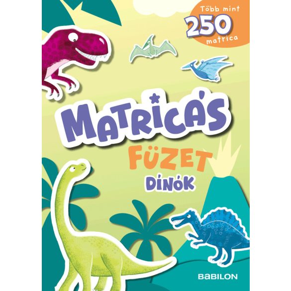 Matricás füzet - Dínók