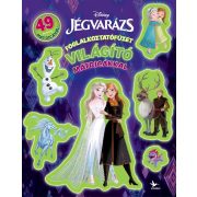 Foglalkoztatófüzet világító matricákkal - Jégvarázs
