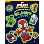 Foglalkoztatófüzet világító matricákkal - Póki