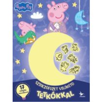 Színezőfüzet világító tetkókkal - Peppa malac