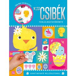 Kiscsibék - foglalkoztatókönyv több mint 100 matricával
