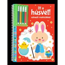 Itt a húsvét! - Színező matricákkal és filctollal