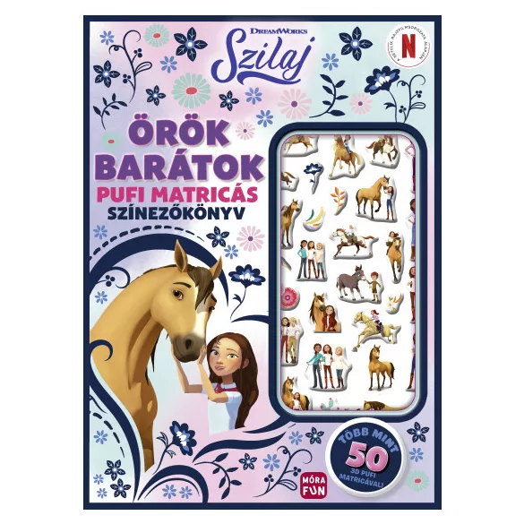 Szilaj - Örök barátok - Pufi matricás színezőkönyv