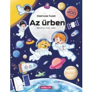 Matricás füzet - Az űrben - Több mint 400 matrica